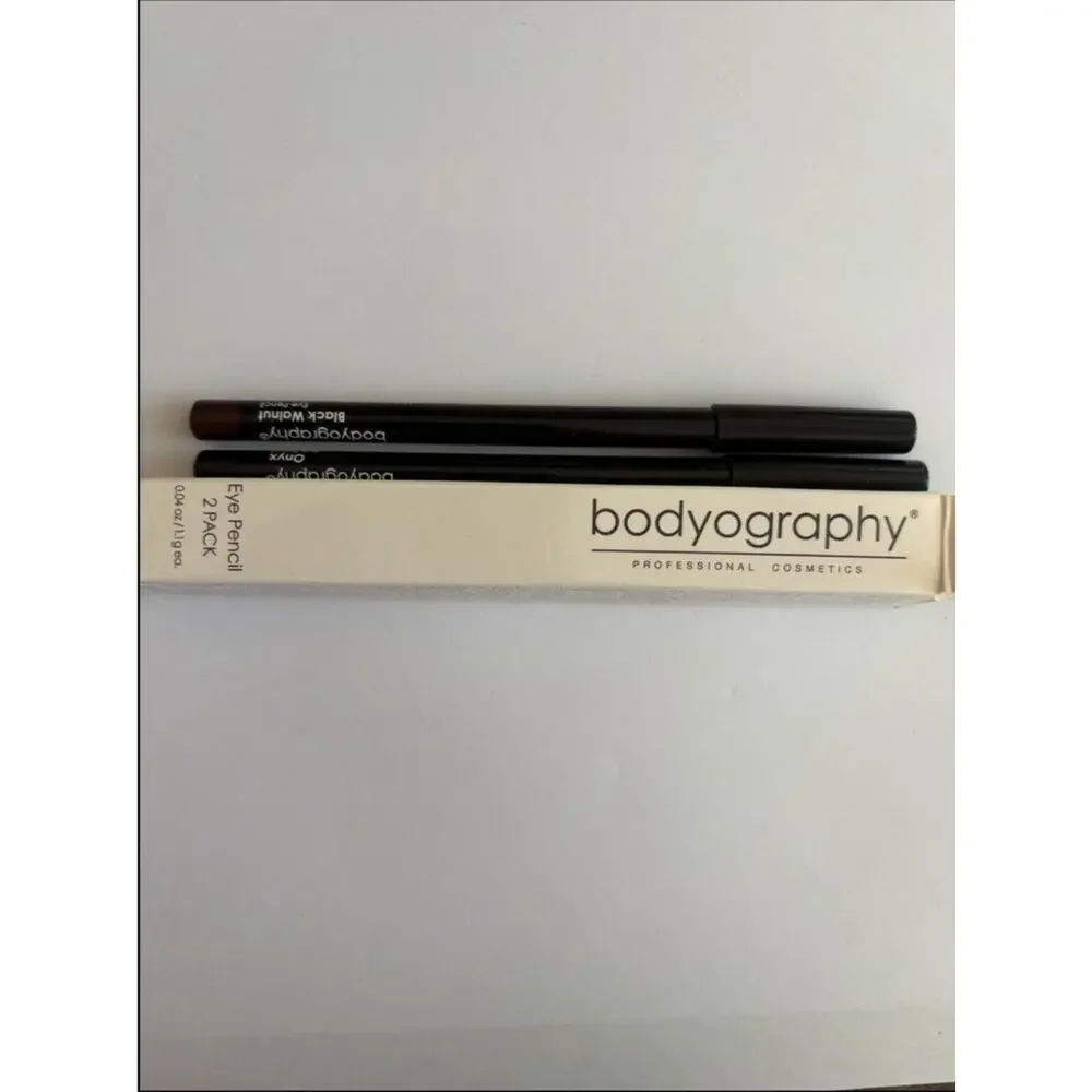 NWT bodyography eye liner pencil set with black and brown